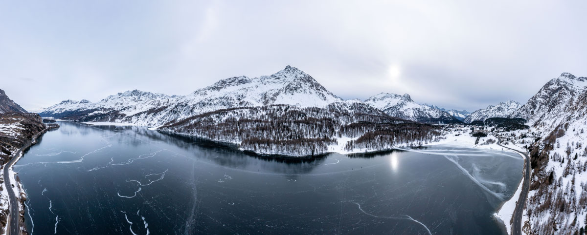 Silsersee im Engadin